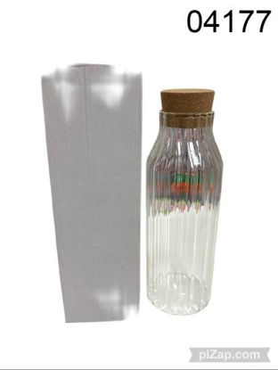 Imagen de FRASCO DE VIDRIO CON TAPON DE CORCHO 3.26